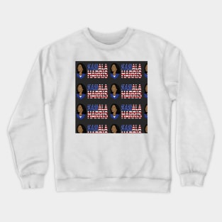 Kamala Harris Black Crewneck Sweatshirt